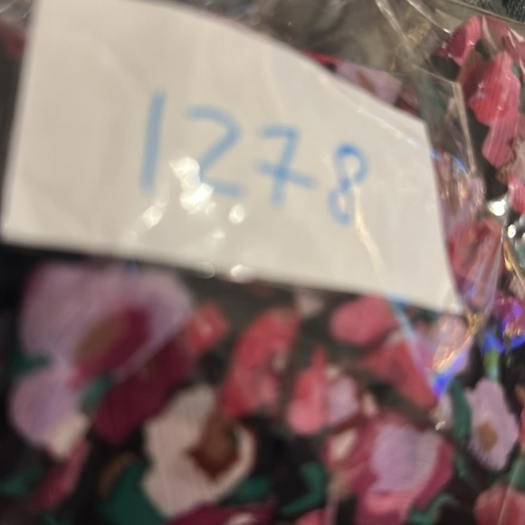 J. Crew Floral V-neck Tiered Midi  Dress Size 6 Multicolor Ruffles - Picture 9 of 10